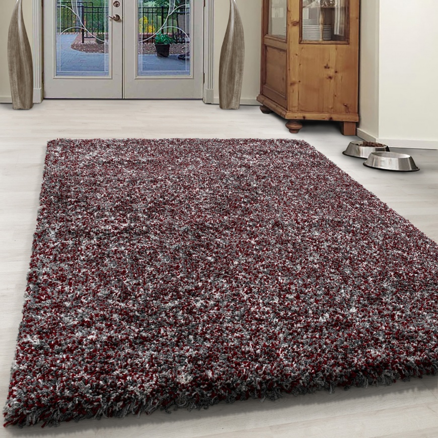 Enjoy Shaggy Red Rug